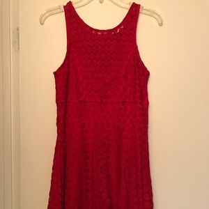 A-Line Red Charming Charlie Dress